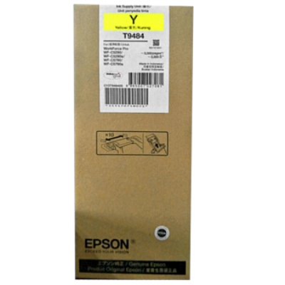 爱普生（EPSON）T9484Y 标准容量黄色墨水袋 (适用WF-C5290a/5790a机型)约3000页